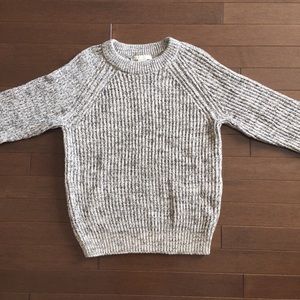 H&M Marled Grey Thick Sweater